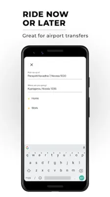 CABCY your taxi app in Cyprus android App screenshot 3