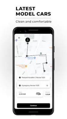 CABCY your taxi app in Cyprus android App screenshot 4
